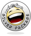 Cartoon Logo Design: Silver